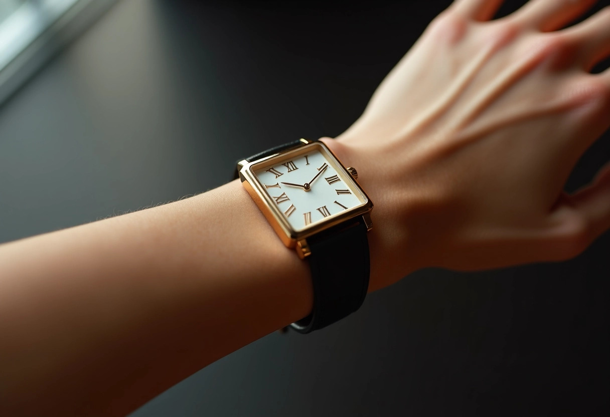 montre rectangulaire